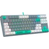 Клавиатура A4Tech Bloody S87 Energy механическая серый/зеленый USB for gamer LED (S87 USB ENERGY ASH) Клавиатура A4Tech Bloody S87 Energy механическая серый/зеленый USB for gamer LED (S87 USB ENERGY ASH)